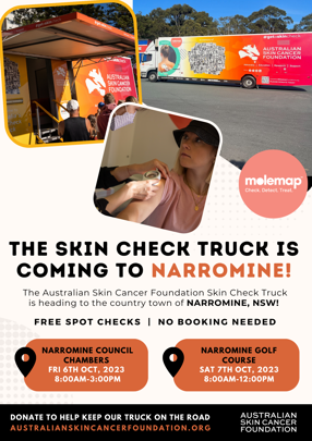 Australian Skin Cancer Truck
